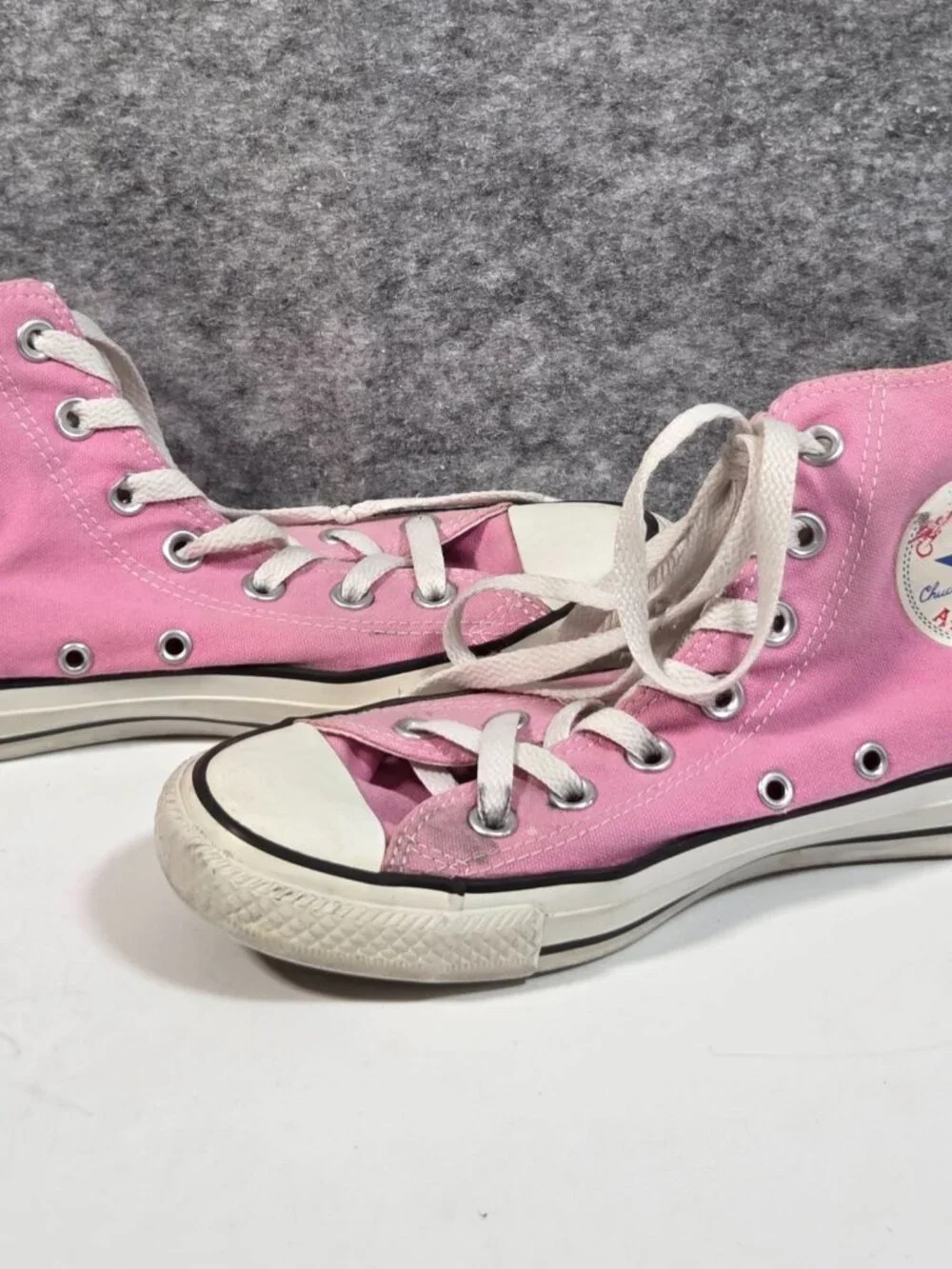 Converse Chuck Taylor All Star Pink High Top Sneakers Youth 5 Streetwear Y2K